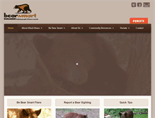 Tablet Screenshot of bearsmartdurango.org